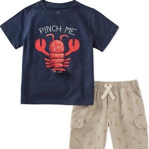NWT- CUTE BABY BOY OUTFIT